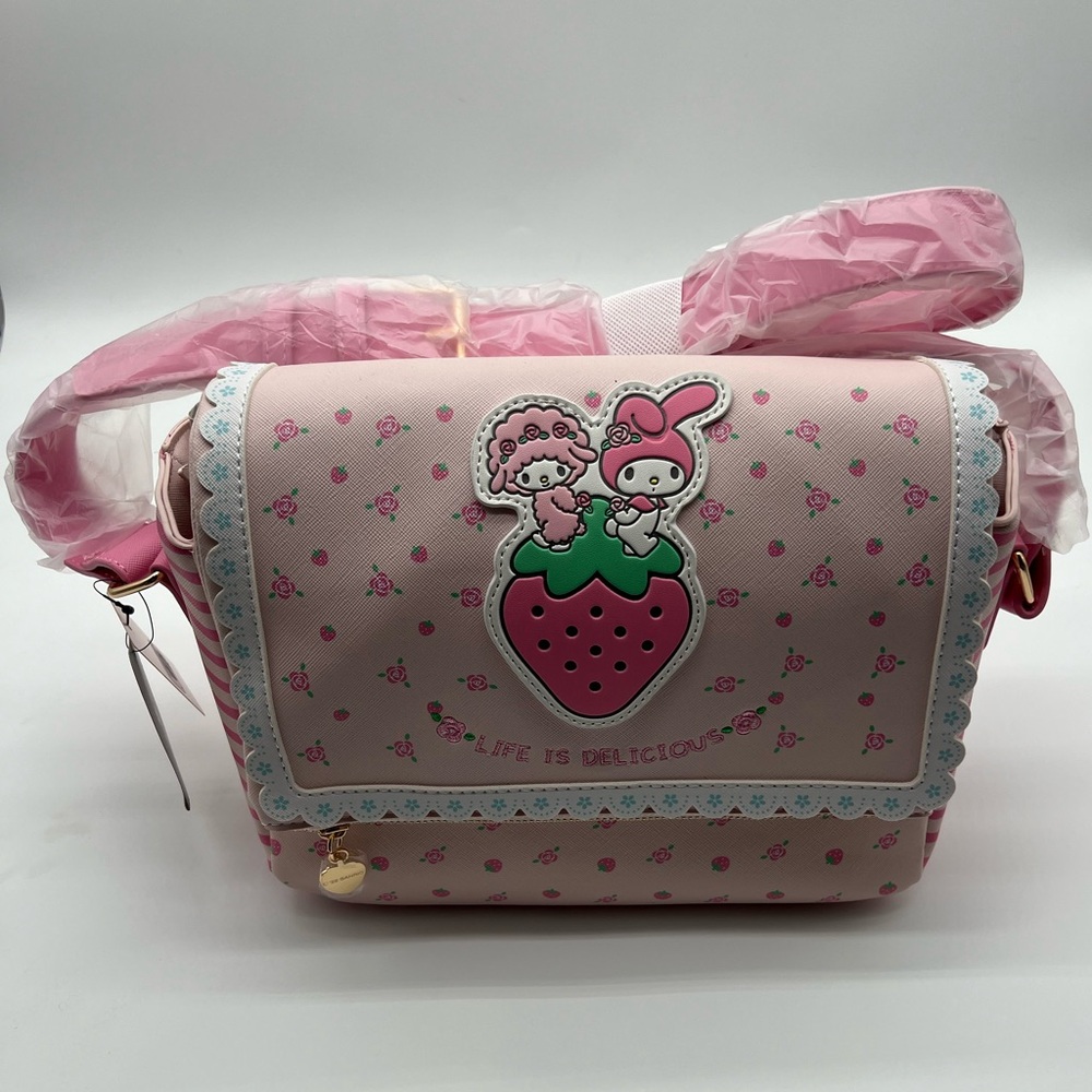Sanrio Bioworld “My Melody” crossbody purse.